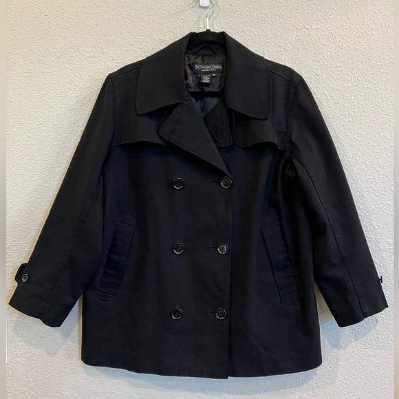 The J. Peterman Company Lexington KY Men’s Peacoat medium black